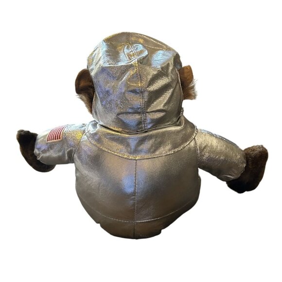 Kennedy Space Center Exclusive Private Ham Space Chimp Plush 9" NASA Suit Silver - Picture 3 of 5